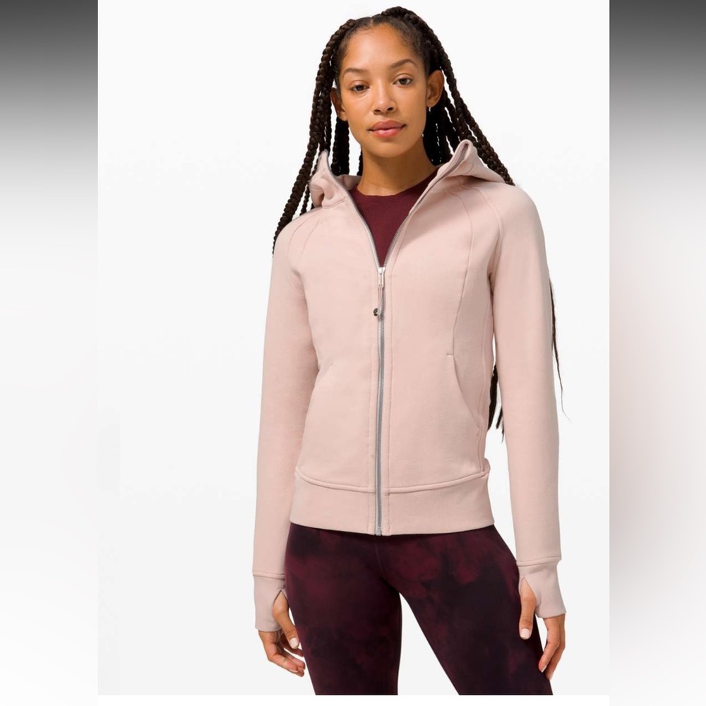 Lululemon Scuba
Feathered Pink Size 6